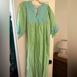 J.Marie Embroidered Midi Dress NWT